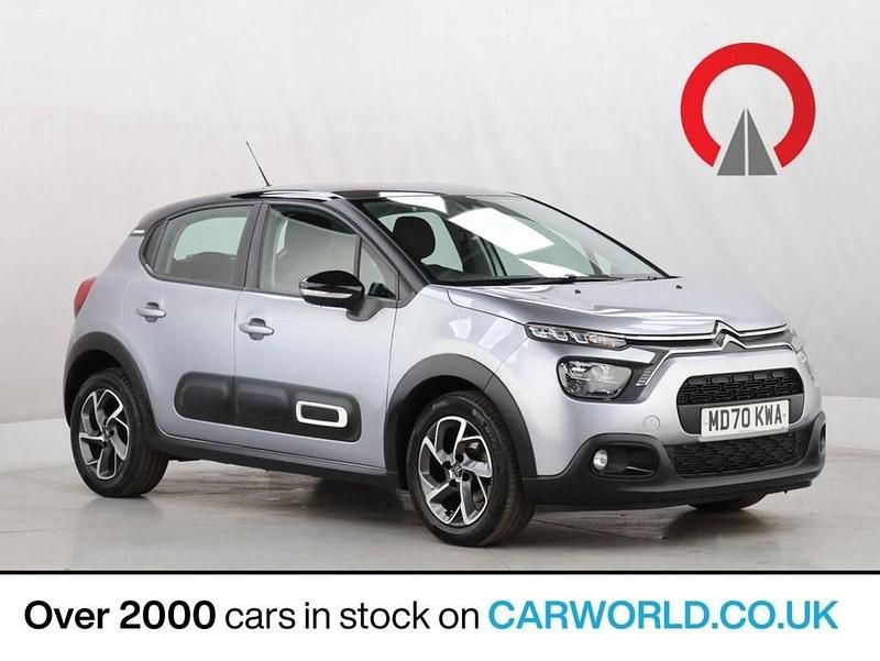 Grey Used 2021 Citroën C3 PureTech Hatchback | £5,990 (Fair price) - Image 1/3