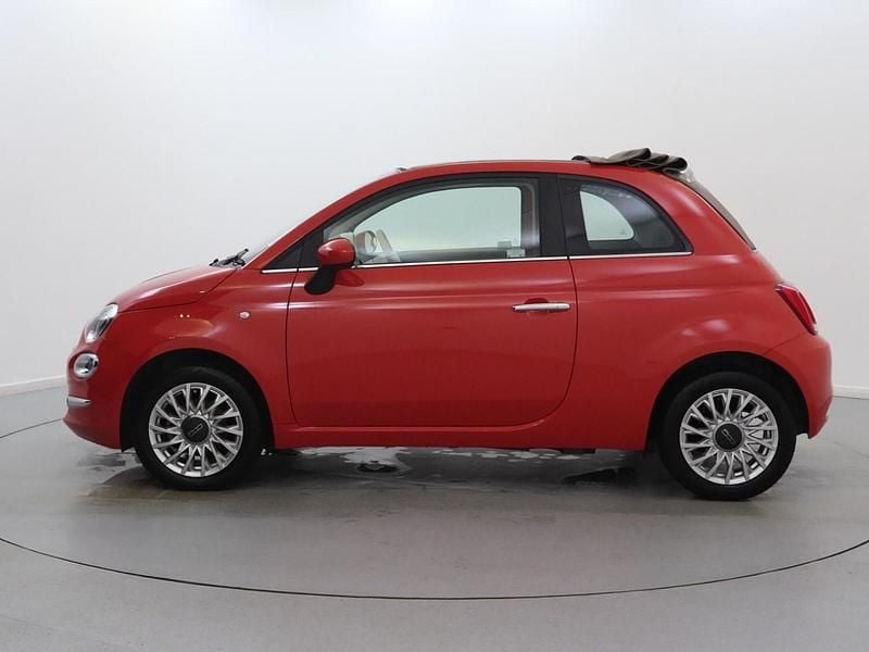 Used Fiat 500 2023 Orange Cabriolet