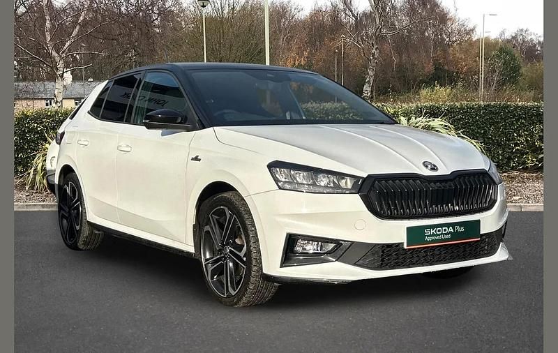 White Used 2022 Skoda Fabia Monte Carlo Hatchback | £14,200 (A bit pricey) - Image 1/3