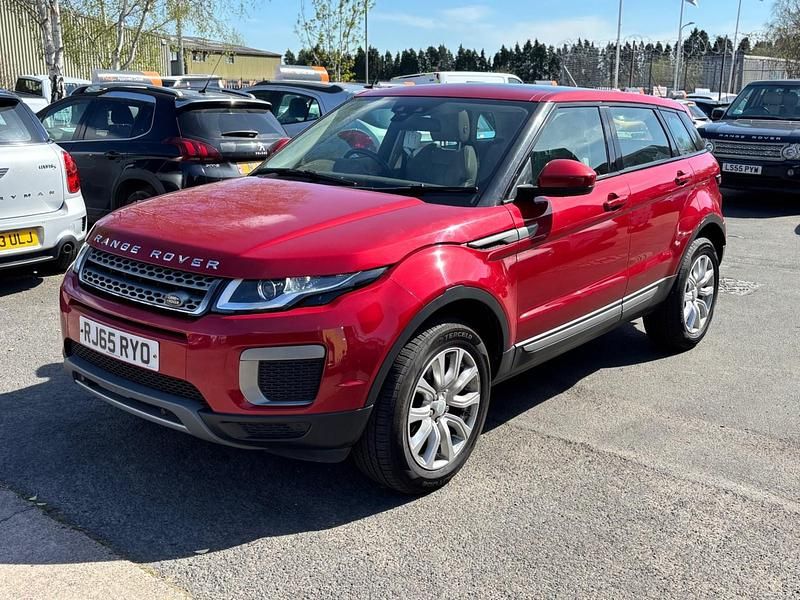 Used Land Rover Range Rover evoque SE 150 HP (110 kW) 2015 Red Estate