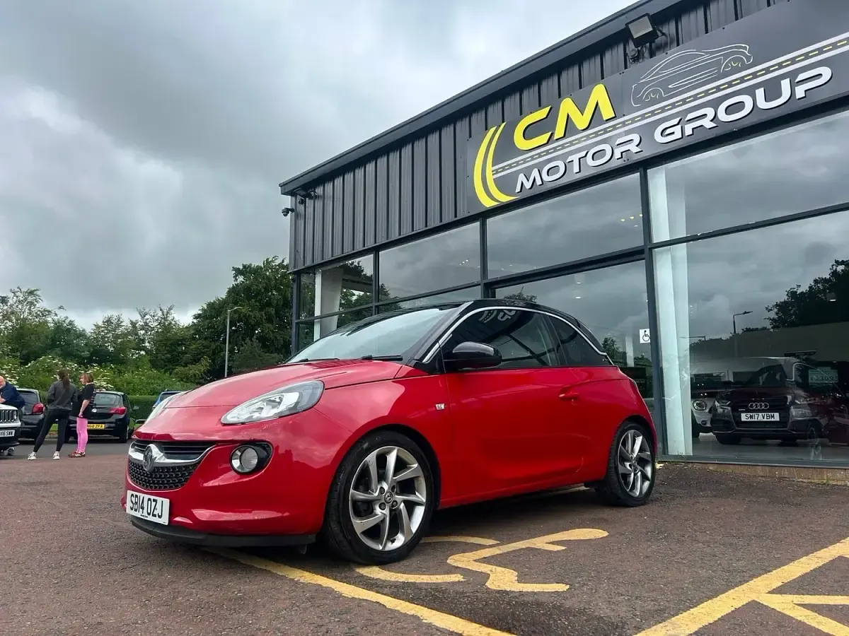 Used Vauxhall Adam Slam 70 HP (51 kW) 2014 Red Hatchback