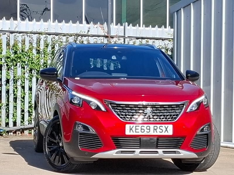 Red Used 2020 Peugeot 3008 Premium SUV | £14,498 (Good price) - Image 1/4