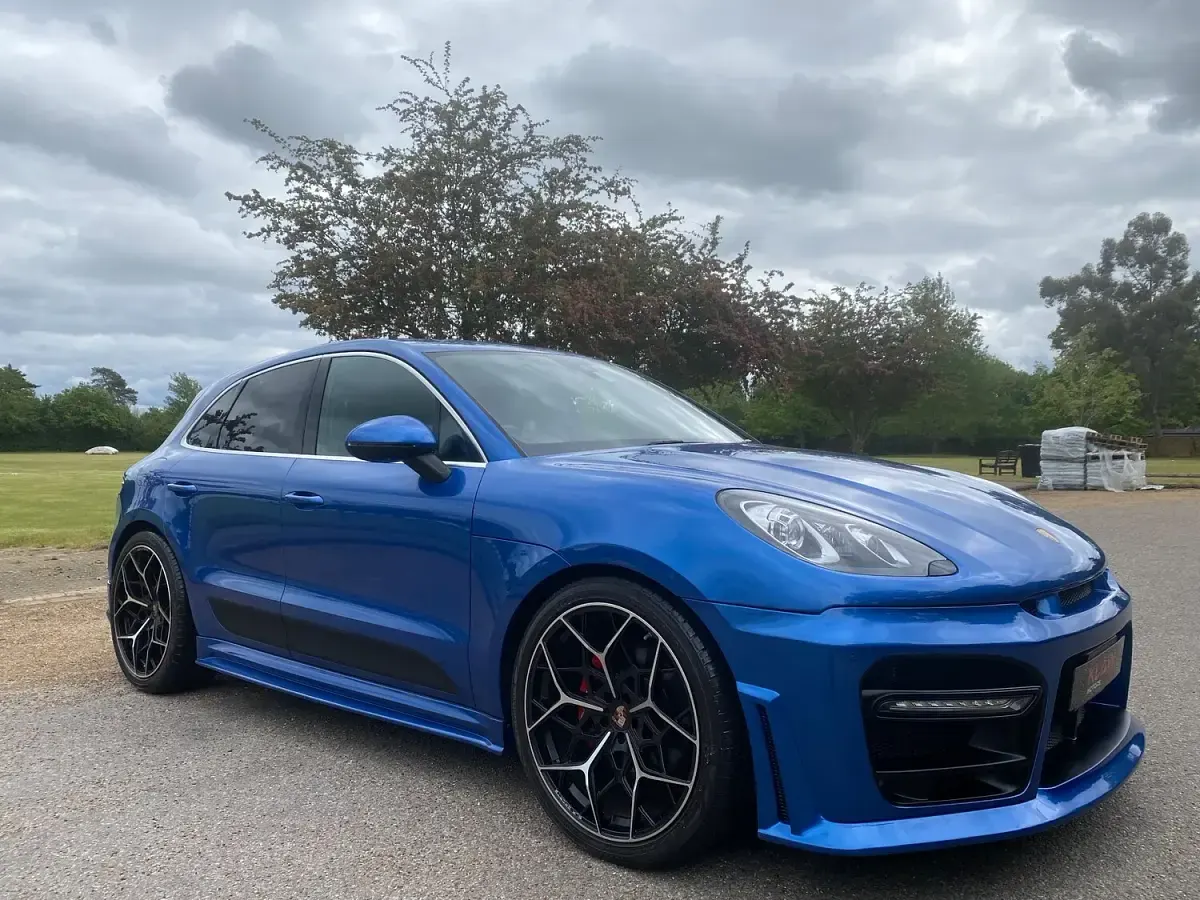 Used Porsche Macan S 2016 Blue SUV