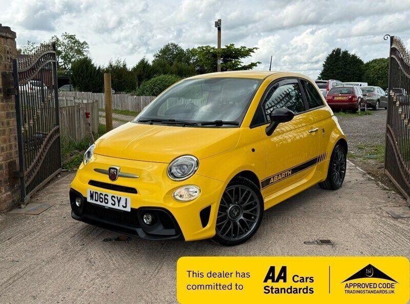 Yellow Used 2017 Abarth 595 Hatchback | £8,795 (Fair price) - Image 1/3
