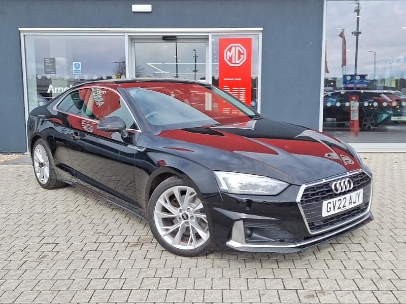 Used Audi A5 Sport 150 HP (110 kW) 2022 Black Coupe