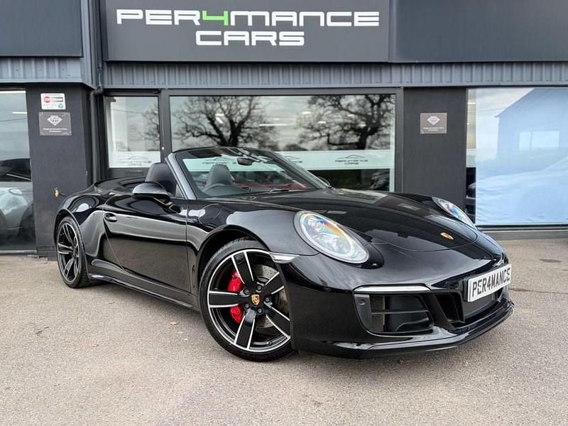Used Porsche 911 Carrera 4S Cabriolet 420 HP (308 kW) 2017 Black Cabriolet