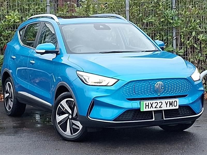 Blue Used 2022 MG ZS Trophy Connect Hatchback | £12,798 (Good price) - Image 1/4