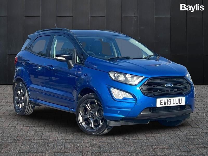 Blue Used 2019 Ford Ecosport ST-Line SUV | £9,600 (Fair price) - Image 1/3