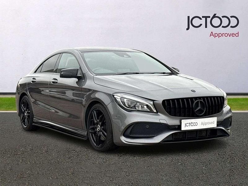 Grey Used 2018 Mercedes CLA220 AMG line Sedan | £18,000 (A bit pricey) - Image 1/4