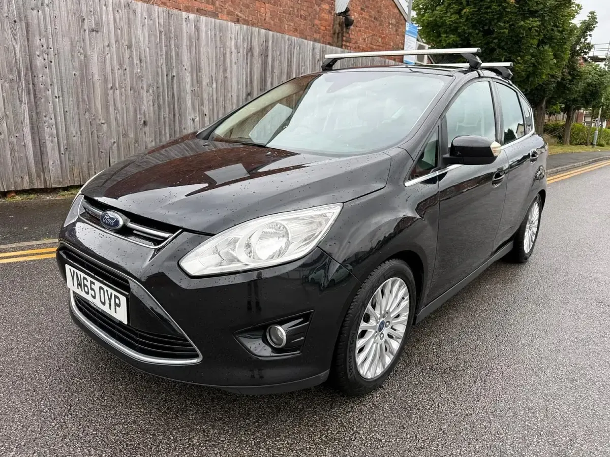 Used Ford C-MAX Titanium 115 HP (84 kW) 2015 Black MPV