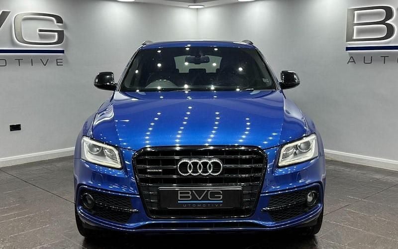 Used Audi Q5 S-line plus 190 HP (139 kW) 2016 Blue SUV