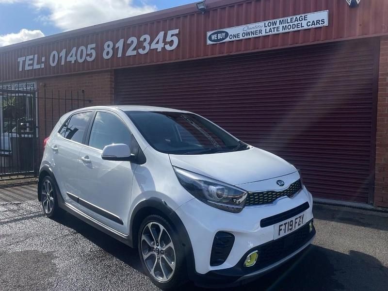 White Used 2019 Kia Picanto X-Line Hatchback | £10,989 (Good price) - Image 1/4