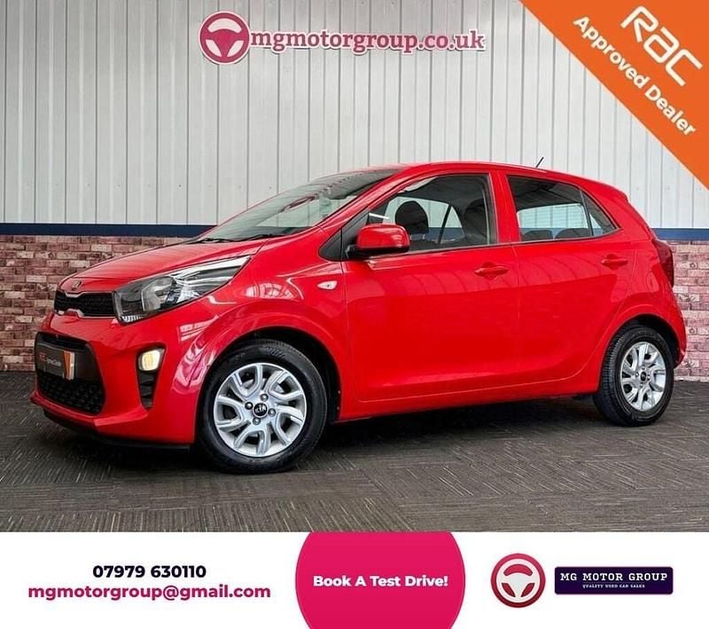 Used Kia Picanto Air 84 HP (61 kW) 2018 Red Hatchback