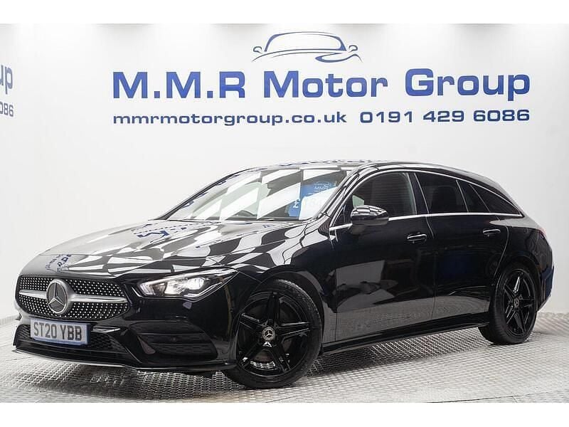 Used Mercedes CLA220 Shooting Brake AMG line 190 HP (139 kW) 2020 Black Estate