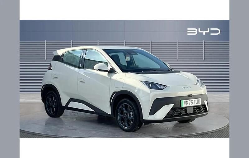 White New 2025 BYD Dolphin Boost Hatchback | £17,895 (Good price) - Image 1/4