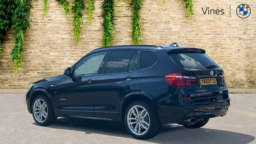 Used BMW X3 M Sport 187 HP (137 kW) 2015 Black SUV
