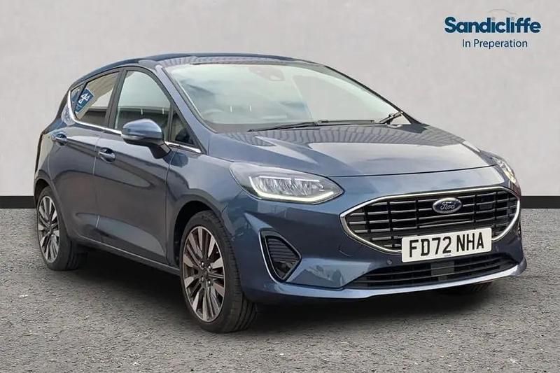 Blue Used 2022 Ford Fiesta Titanium X Hatchback | £13,995 (Fair price) - Image 1/3