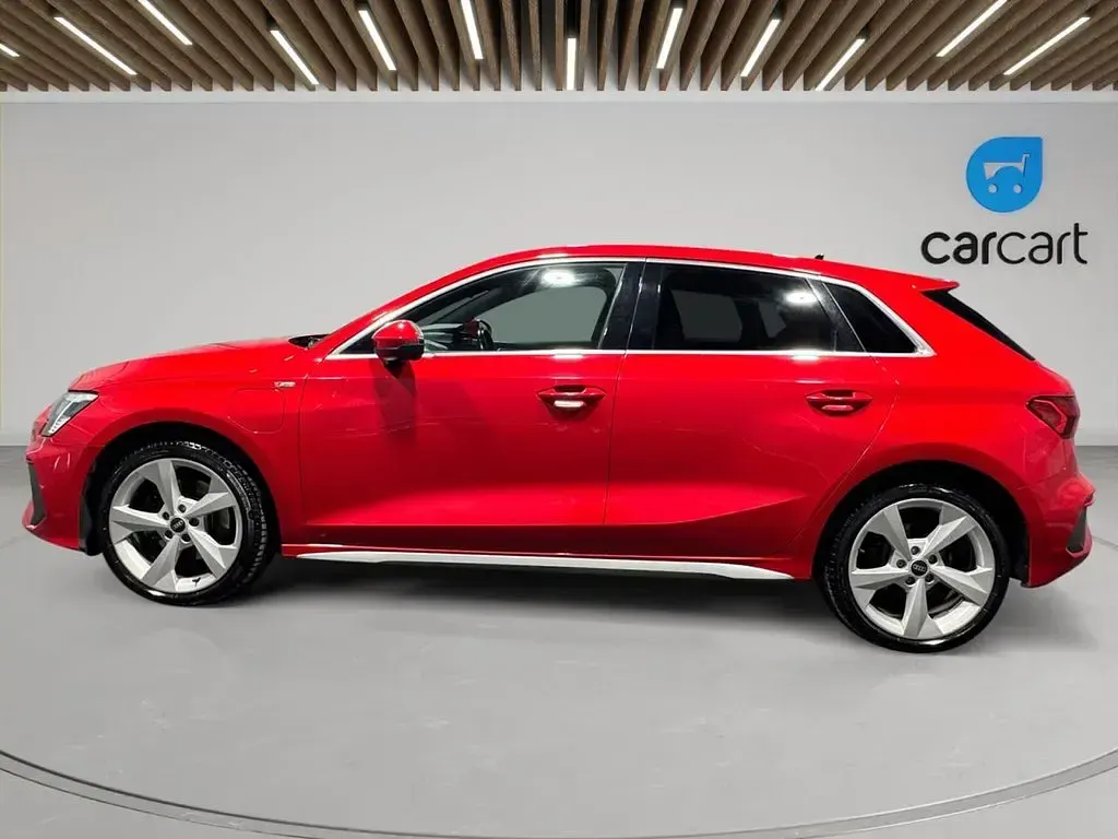 Used Audi A3 Sportback S-Line 2020 Red Hatchback