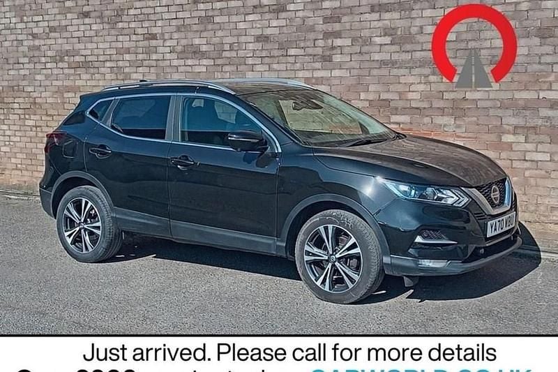 Used Nissan Qashqai N-Connecta 140 HP (102 kW) 2020 Black SUV