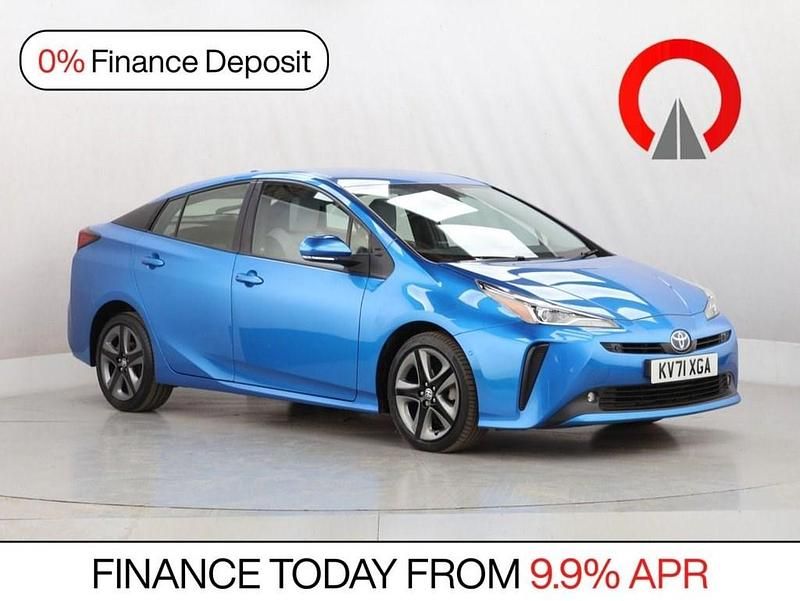 Used Toyota Prius Business Edition 122 HP (89 kW) 2021 Blue Hatchback
