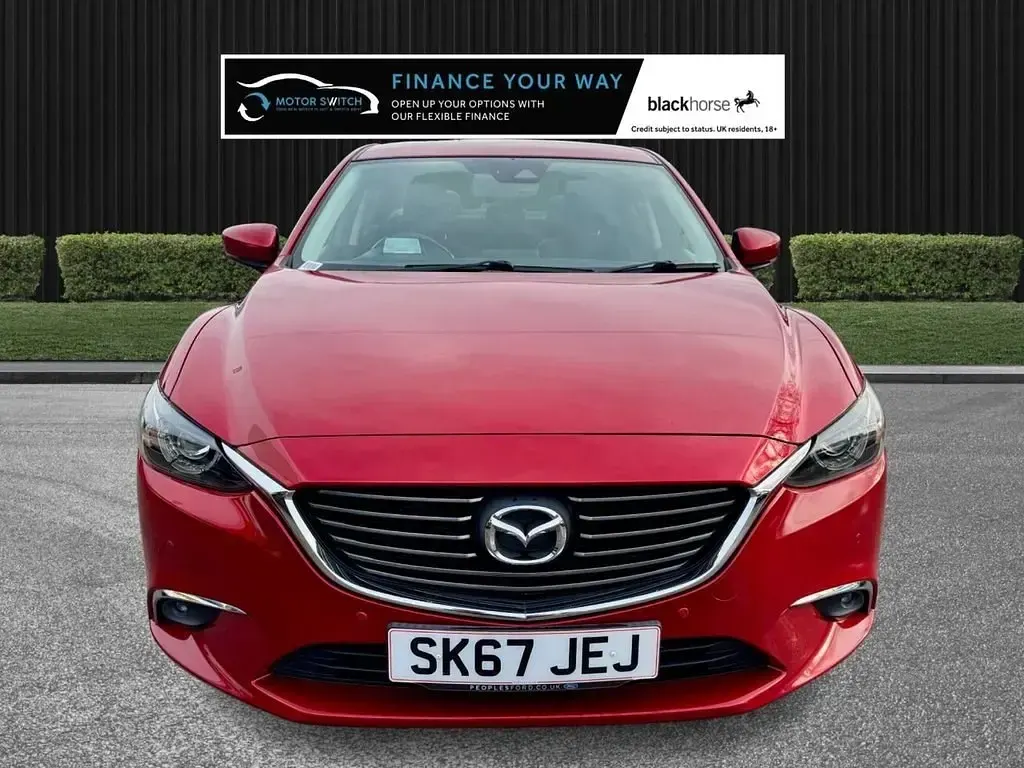 Usado Mazda 6 Inclusive 150 HP (110 kW) 2017 Vermelho Sedan