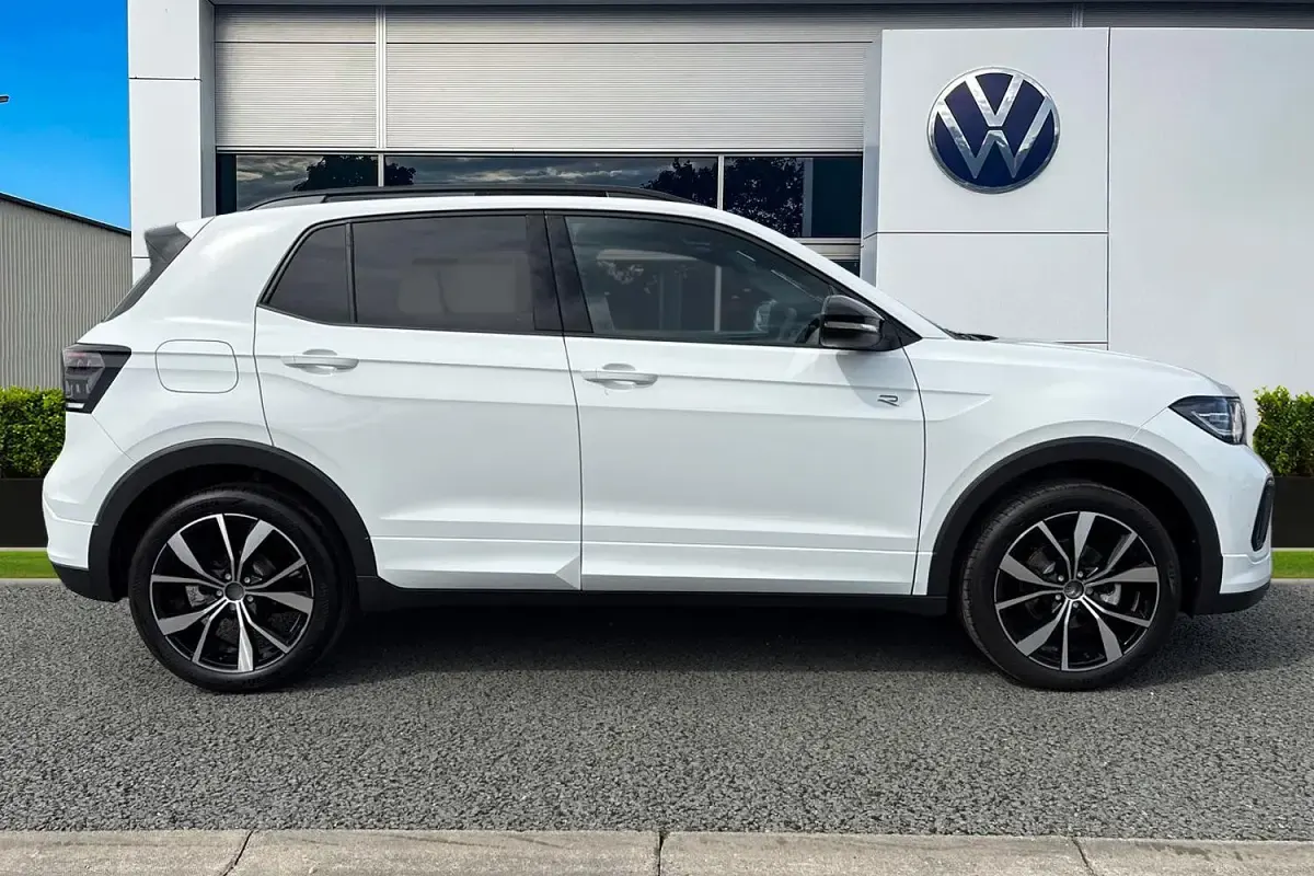 New VW T-Cross Black Edition 115 HP (84 kW) 2026 White SUV