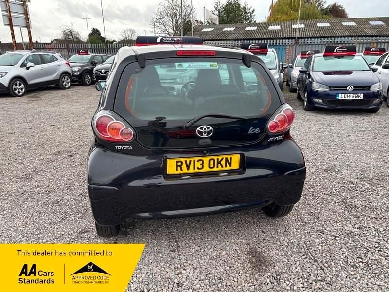 Used Toyota Aygo 2013 Black Hatchback