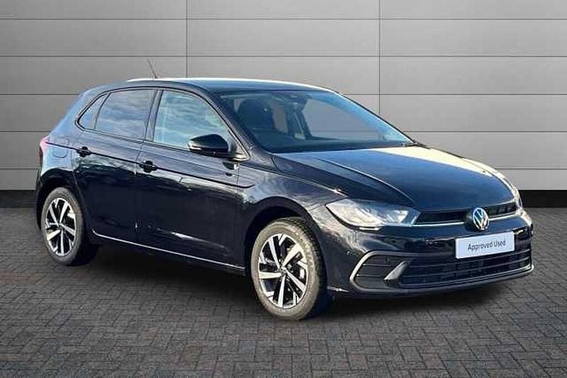 Used VW Polo Match 95 HP (69 kW) 2025 Black Hatchback