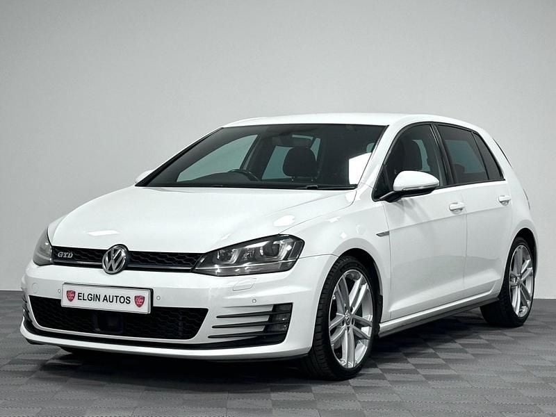 Used VW Golf VII GTD 184 HP (135 kW) 2016 White Hatchback