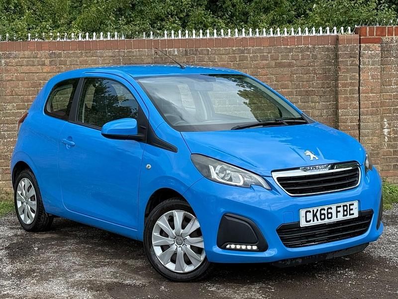 Blue Used 2016 Peugeot 108 Active Hatchback | £4,750 (Fair price) - Image 1/2