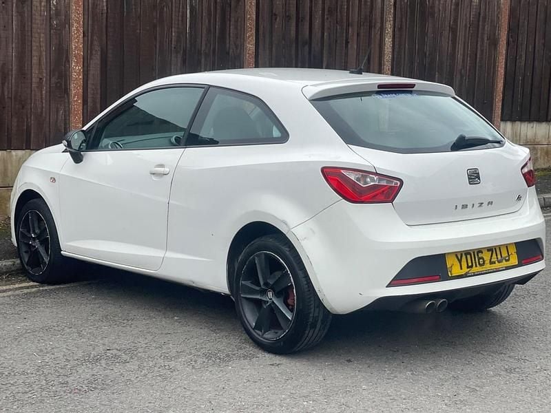 Used Seat Ibiza FR 90 HP (66 kW) 2016 White Hatchback