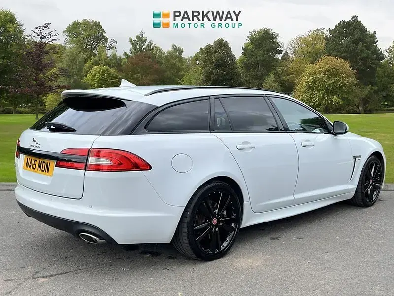 Used Jaguar XF R-Sport 2015 White Estate