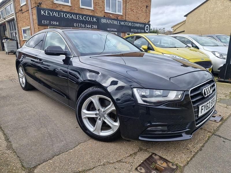 Used Audi A5 Sportback 143 HP (105 kW) 2012 Black Hatchback
