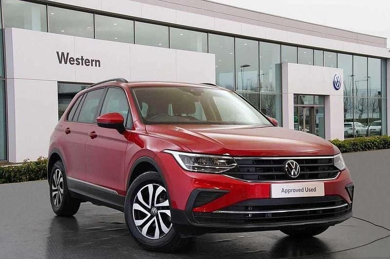 Red Used 2022 VW Tiguan Active SUV | £24,998 (Fair price) - Image 1/4