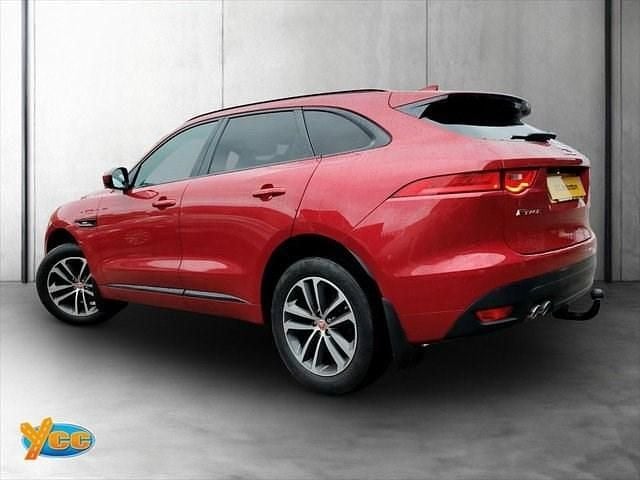Used Jaguar F-Pace R-Sport 180 HP (132 kW) 2017 Red SUV