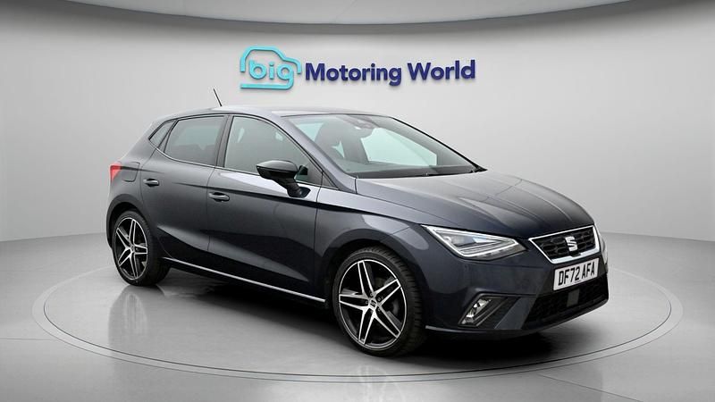 Used Seat Ibiza FR 110 HP (80 kW) 2022 Blue Hatchback