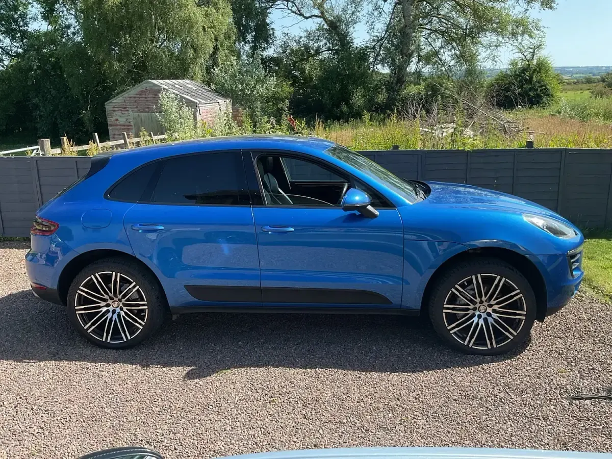 Used Porsche Macan S Diesel 2015 Blue SUV