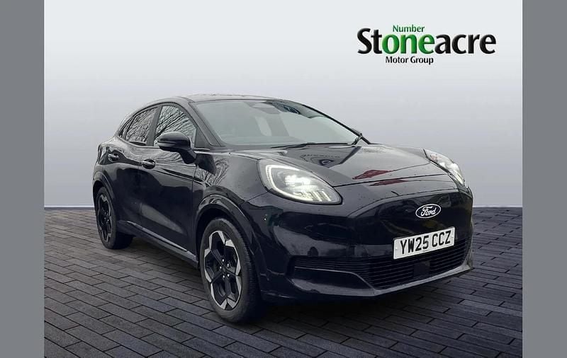 Black Used 2025 Ford Puma Gen-E Premium SUV | £21,000 (Fair price) - Image 1/4
