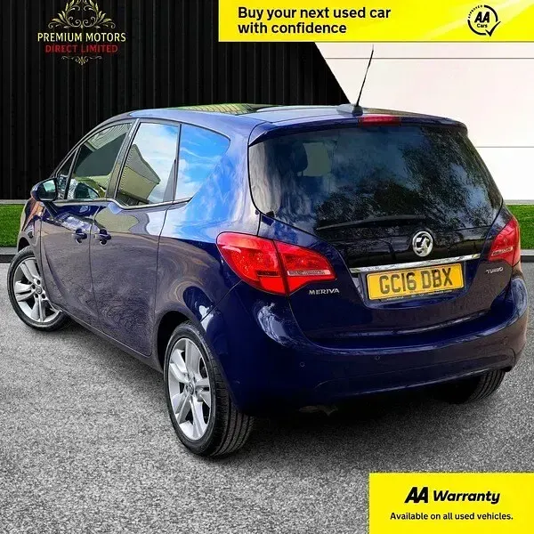 Używany Vauxhall Meriva 120 KM (88 kW) 2016 Niebieski Minivan