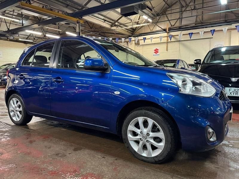 Blue Used 2014 Nissan Micra Acenta Hatchback | £3,200 (Good price) - Image 1/4