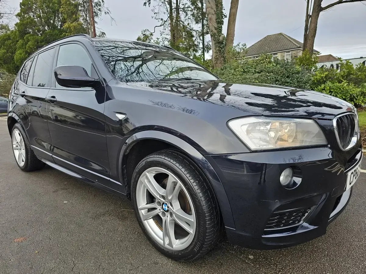 Used BMW X3 M Sport 184 HP (135 kW) 2012 Black SUV