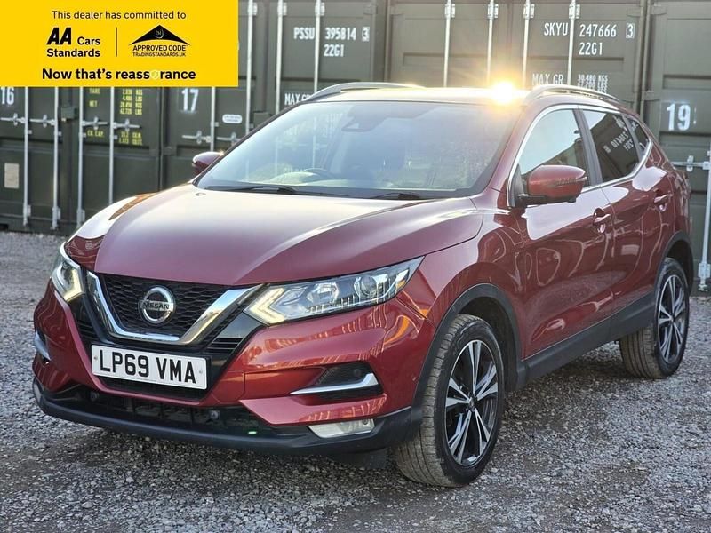 Used Nissan Qashqai N-Connecta 160 HP (117 kW) 2020 Red SUV