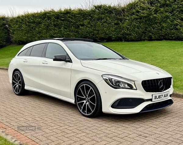 White Used 2017 Mercedes CLA220 AMG line Sedan | £13,950 (Fair price) - Image 1/4