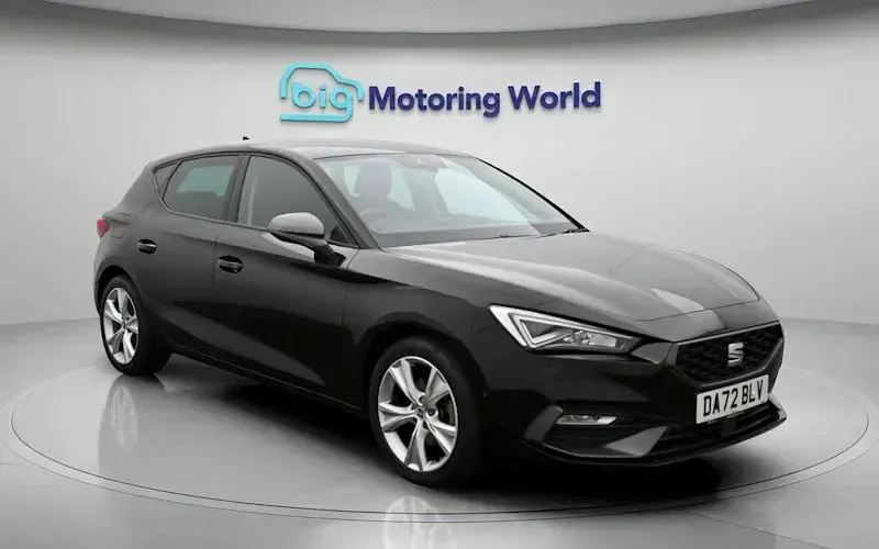 Used Seat Leon FR 131 HP (96 kW) 2022 Black Hatchback