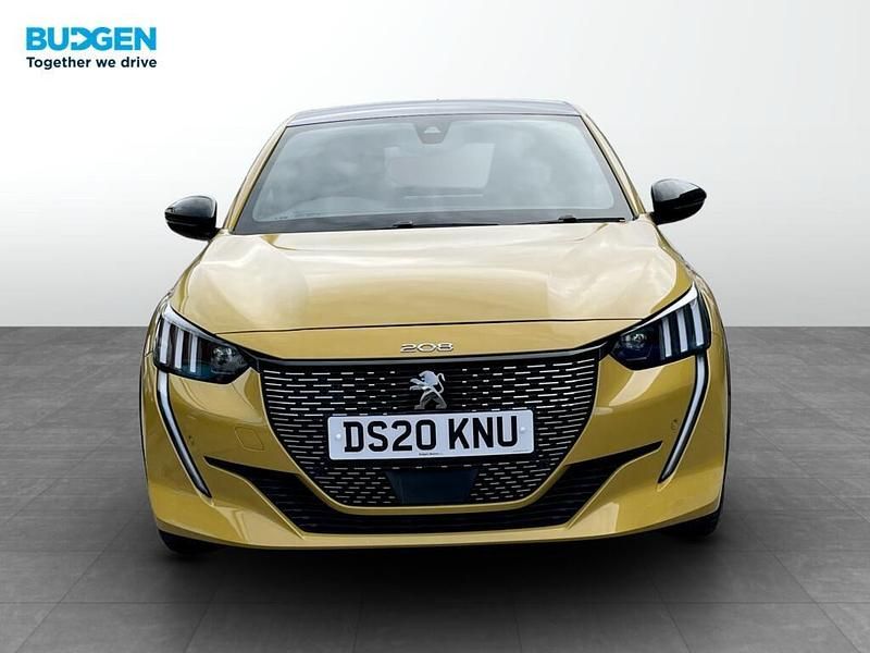 Used Peugeot 208 GT-line 99 HP (72 kW) 2020 Yellow Hatchback
