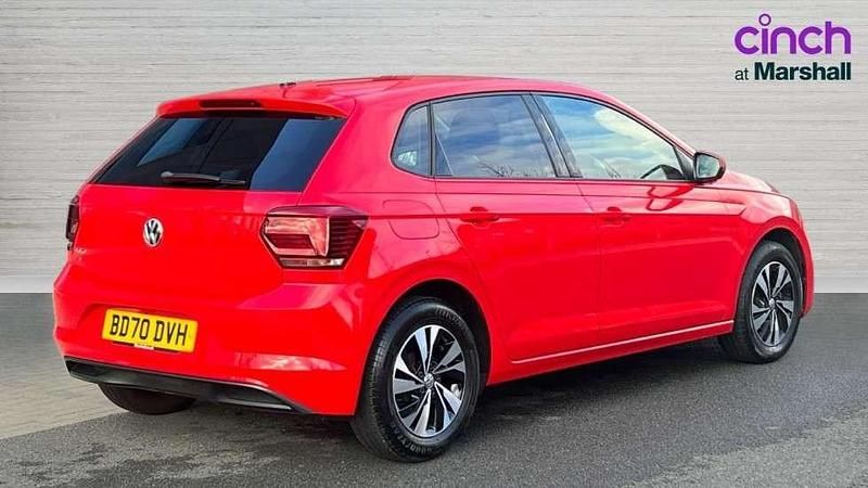 Used VW Polo Match 80 HP (58 kW) 2020 Red Hatchback