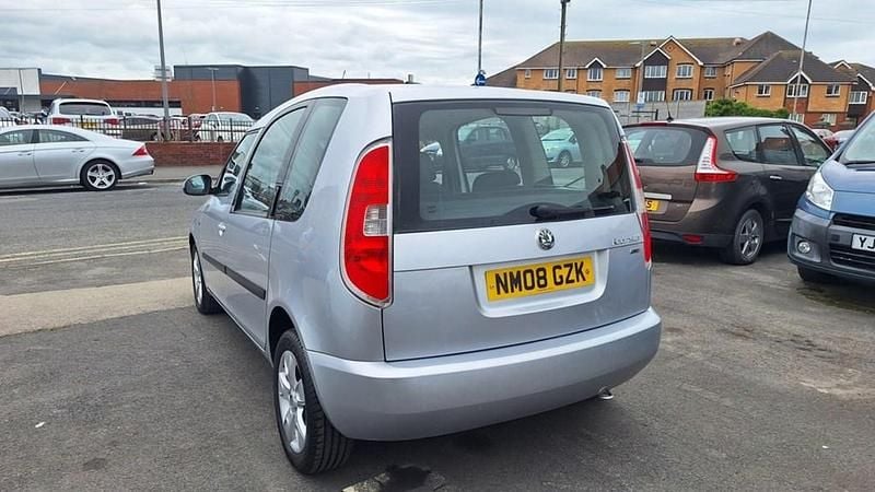 Used Skoda Roomster 105 HP (77 kW) 2008 Silver MPV