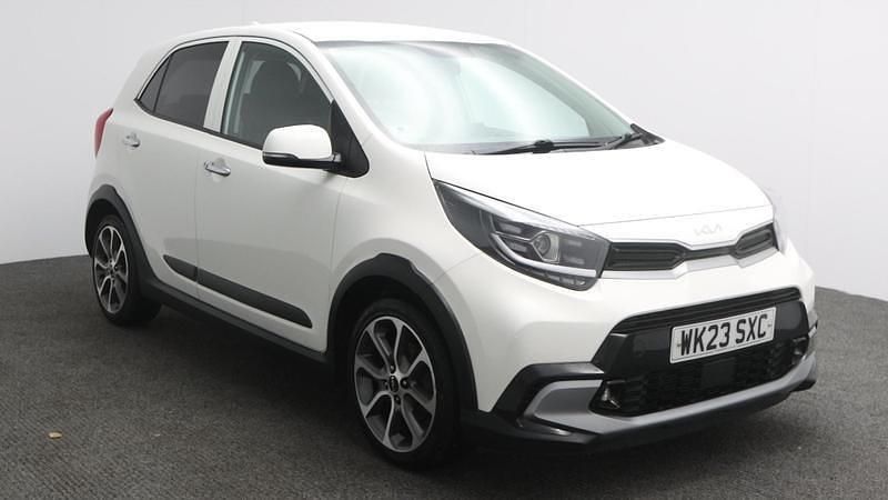 Used Kia Picanto X-Line 66 HP (48 kW) 2023 White Hatchback