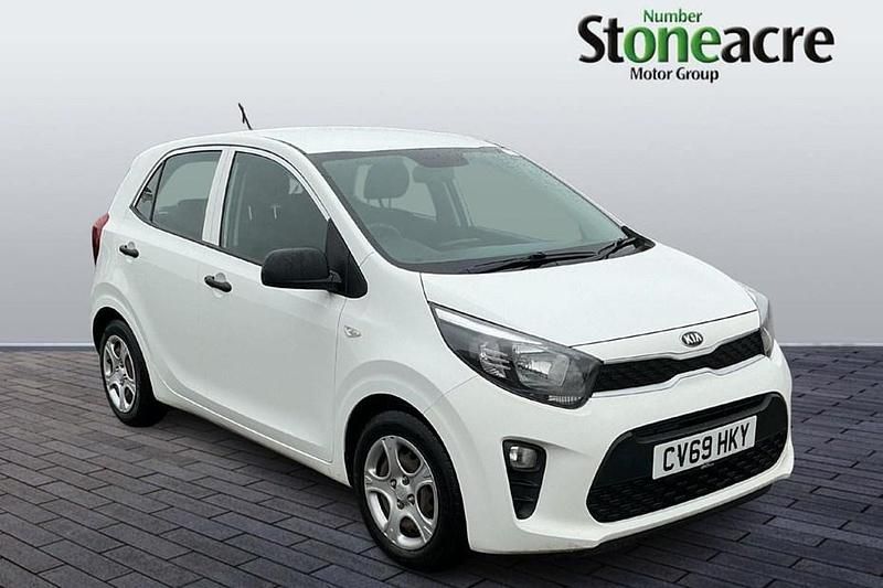 Used Kia Picanto 66 HP (48 kW) 2019 White Hatchback