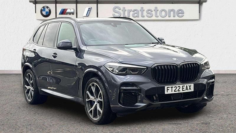 Grey Used 2022 BMW X5 M Sport SUV | £47,195 (Fair price) - Image 1/3